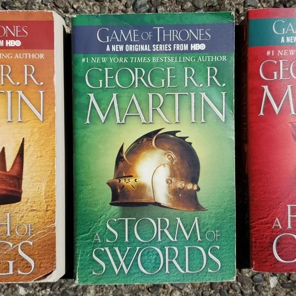 Game of Thrones books 2, 3 and 4. Song of Fire and Ice series George R R Martin - Picture 3 of 6